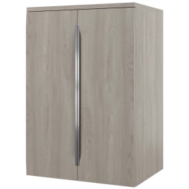 Linn Bad Mari Sideskap, 2 dører, 60x45,6x87,8 cm, 2 hyller, lys eik