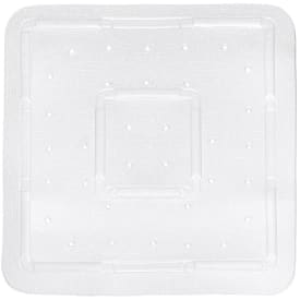 Kleine Wolke skridsikker måtte, 55x55 cm, hvid