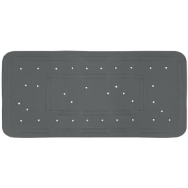 Kleine Wolke skridsikker måtte, 36x80 cm, grå