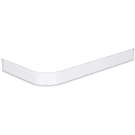 2 stk Leijma Stabil gulvskinne 93x170 cm, hvid