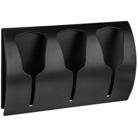 Kleine Wolke Tulip håndklædekrog, sort