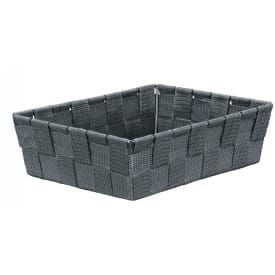 Kleine Wolke Chico opbevaringskurv, 24x18,5 cm, sort