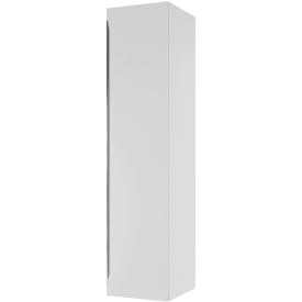 Linn Bad Mari høyskap, 40x174 cm, høyre, innredning A, matt hvit
