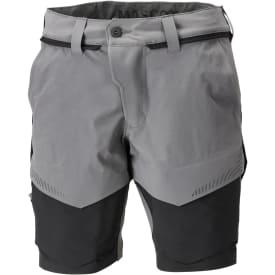 Mascot Customized arbeidsshorts med stretch, grå/sort, str. 29C56