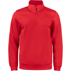 Clique Basic Active Half zip til børn, Rød, 90/100