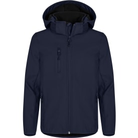 Clique Classic softshelljakke til børn, Dark navy, 150/160