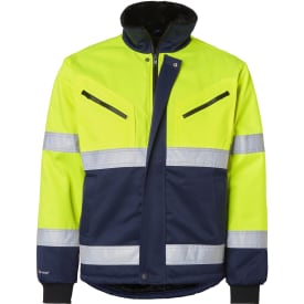 Top Swede vinterjakke 5616, Hi-Vis Gul/Navy, XL