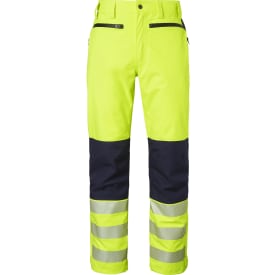 Top Swede skalbukser 6818, Hi-Vis Gul, L