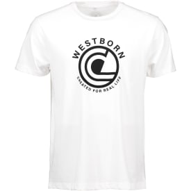 Westborn Logo T-shirt, White, 2XL