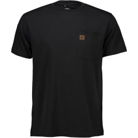 Westborn T-shirt med brystlomme, Black, 2XL