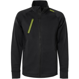 Fristads Polartec® fleecejakke 4870 GPY full stretch, Sort, L