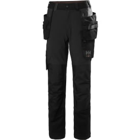 Helly Hansen Luna 4X dame håndværkerbukser full stretch, Black, C42