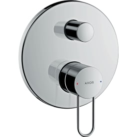 Axor Uno dusjbatteri, med 2 utløp, for innbygging, krom