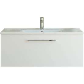 Dansani Mido+ møbelpakke, 101x45,5 cm, matt hvit