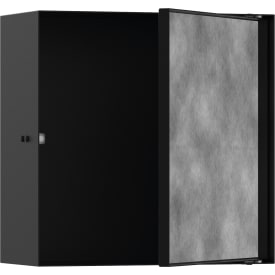 Hansgrohe innbyggingsskap, 39x39 cm, svart