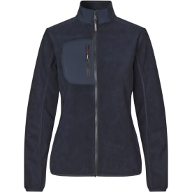 ID Dame fleecejakke, Navy, 4XL