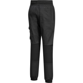 Portwest C074 stretch kokkebukser, Sort, 2XL