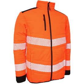 Lyngsøe vinterjakke, Hi-Vis Orange/Sort, 4XL