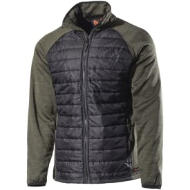 L.Brador hybridjakke 6090P, Sort/Grøn, 2XL