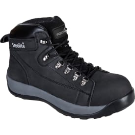 Portwest FW31 Steelite Mid Cut sikkerhedsstøvletter SB, Sort, 39