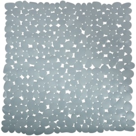 Spirella Galets baderomsmatte, 53x53 cm, grå