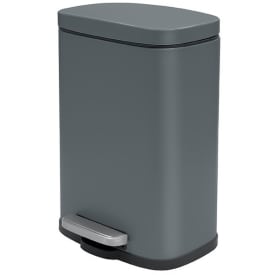 Spirella Akira toiletspand, mat grå