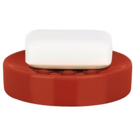 Spirella Tube sæbeskål, rød