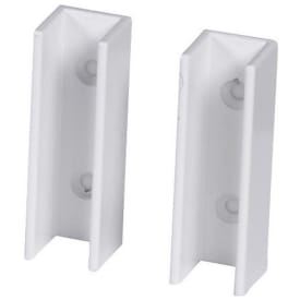 Leijma Stabil gulvskinne vægmontering, hvid