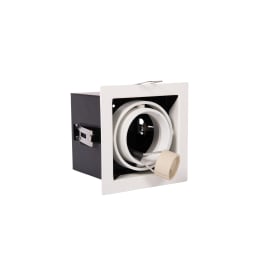 Lumenlight Tano Kvadro downlight, vit