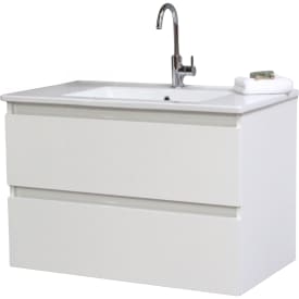 Sanibell Online møbelpakke, 101x46,5 cm, hvid højglans