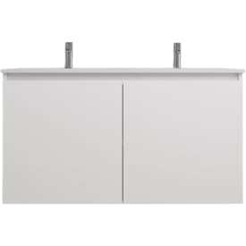 Sanibell Online möbelpaket, 121x46 cm, vit högglans