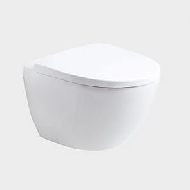 Porsgrund Seven D Image vegghengt toalett, rengjøringsvennlig, hvit