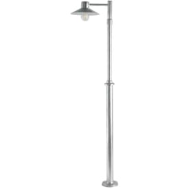 Norlys Lund 274 stolpelampe, LED max 9W, E27, IP55, galvanisert