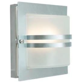 Norlys Bern utelys vegg, frostet glass