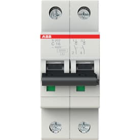 ABB S202-C16 automatsikring, 2P, 16A