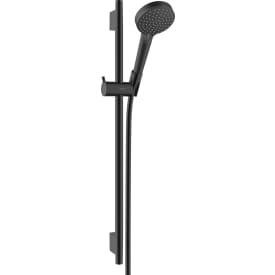 Hansgrohe Vernis Blend dusjsett Vario, med dusjstang 65 cm, sort matt