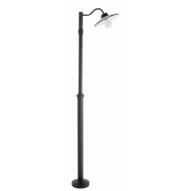 Norlys Karlstad 2033 stolpelampe, LED max 9W, IP55, sort