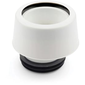 Jafo essentrisk klosettstuss, med flens og løs kappe, offset 7 mm