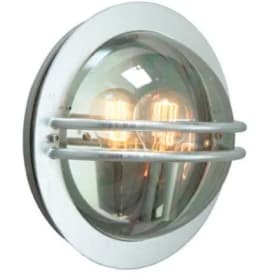 Norlys Bremen vegglampe, LED max 9W, klar polykarbonat, galvanisert