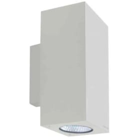 Norlys Sandvik 1732 vegglampe, 2x8W, LED 3000K, aluminium