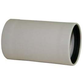 Smartline 40 mm PP dobbeltmuffe, off-white