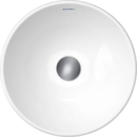 Duravit D-Neo toppmontert servant, 40x40 cm, hvit