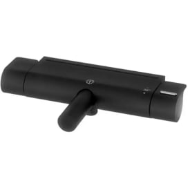 Gustavsberg Estetic badekarbatteri, matt sort