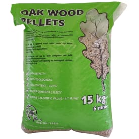 Premium egetræspiller, 15kg (1 pose)