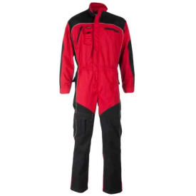 Bekken & Strøm kjeledress Vinstra Profil, unisex, str. 46, rød/sort