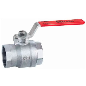 CIM5 kuleventil m/hendel, 1 1/2", muffe/muffe