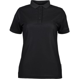 GEYSER funktionel dame polo T-shirt, Sort, L