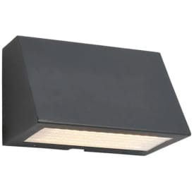 Norlys Ski 1392 vegglampe, 5,2W, LED, IP44, sort