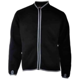 Bekken & Strøm Jaren fiberpelsjakke, unisex, str. S, sort/grå