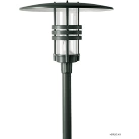 Norlys Visby 577 stolpelampe, 27W, LED, IP65, grafitt